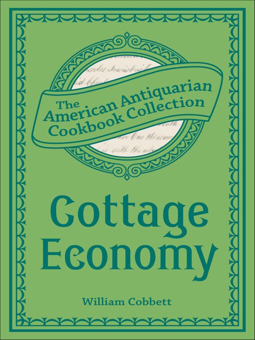 Title details for Cottage Economy by William Cobbett - Wait list